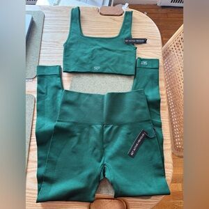 SET Active x Revolve Green Sports Bra and Legging